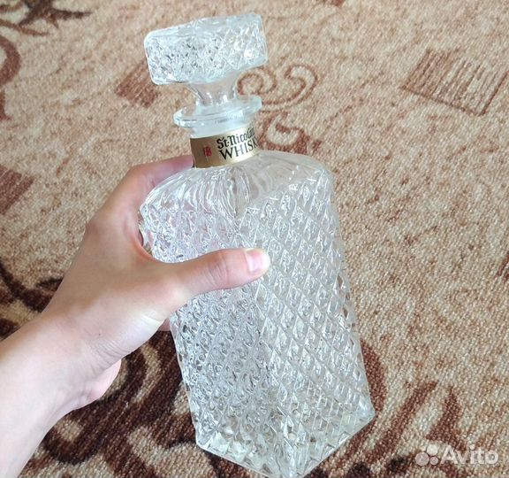 Графин (штоф) хрустальный