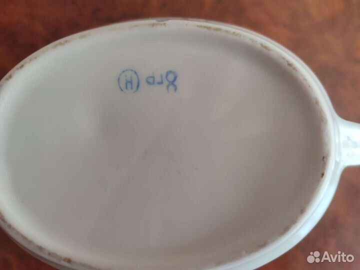 Соусник фарфоровый СССР