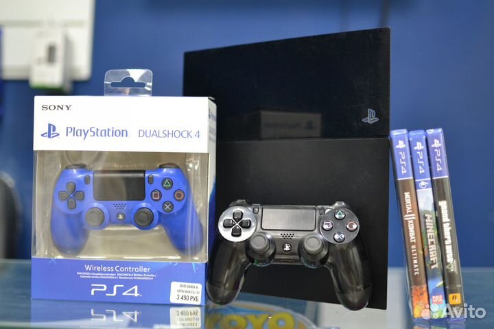 PlayStation 4 Fat Приставки с гарантией Обмен диск