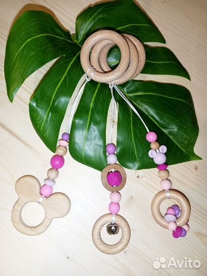 Подвески к тренажеру Монтессори