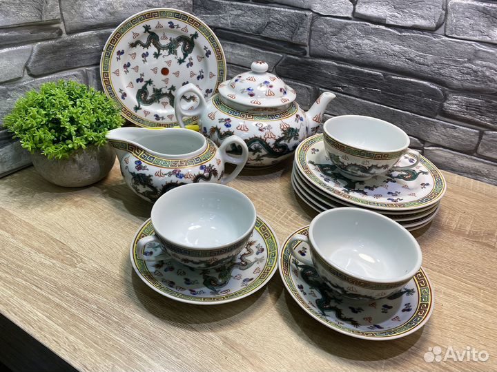 М.Чайный набор Дракон 13 предметов