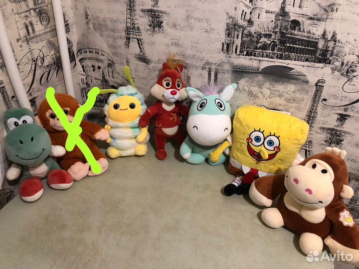 Много мягких игрушек(новых)фото по запросу