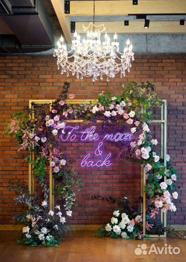 Свадебный декор, оформление фотозоны