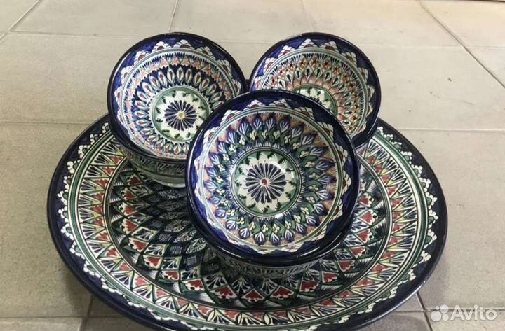 Узбeкская посуда