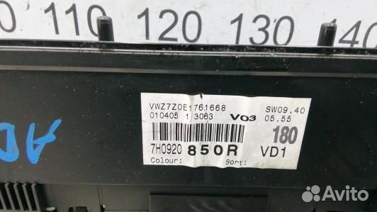 Щиток приборов volkswagen transporter T5 (ADN14IT0