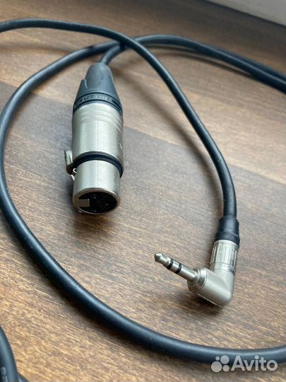 Кабель XLR-Jack 3.5