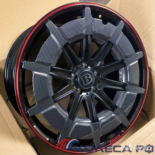 Кованые диски R24 на Mercedes brabus monoblock Z Carbon Edition