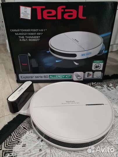 Робот пылесос tefal 60