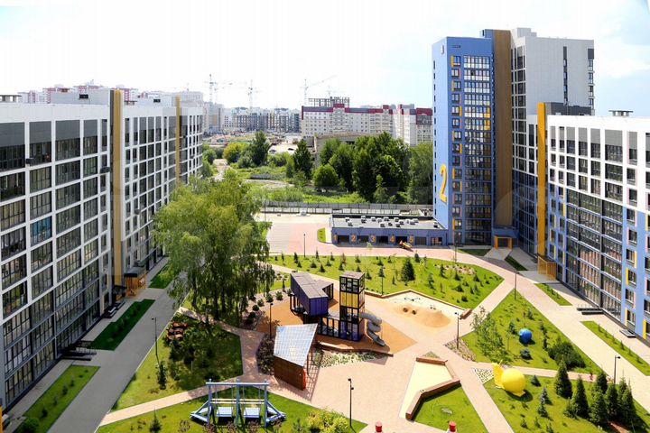 3-к. квартира, 84,4 м², 6/9 эт.