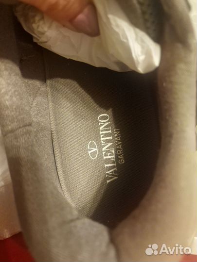 Кроссовки мужские valentino, хаки U86, оригинал