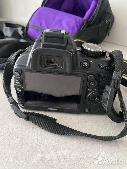 Зеркальный фотоаппарат nikon d3100