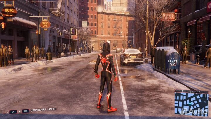 Spider Man Miles Morales PS4 диск