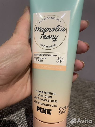 Victoria Secret pink Magnolia Peony крем