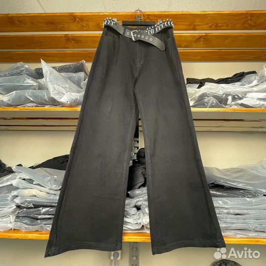 Широкие Джинсы Balenciaga Vetments black