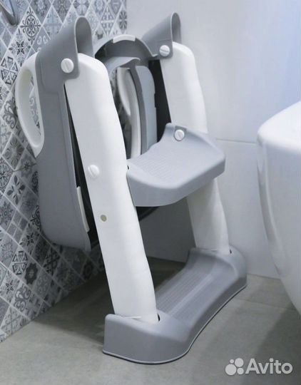 Сидушка на унитаз со ступенькой