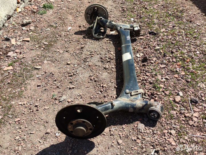 Балка задняя skoda fabia 2