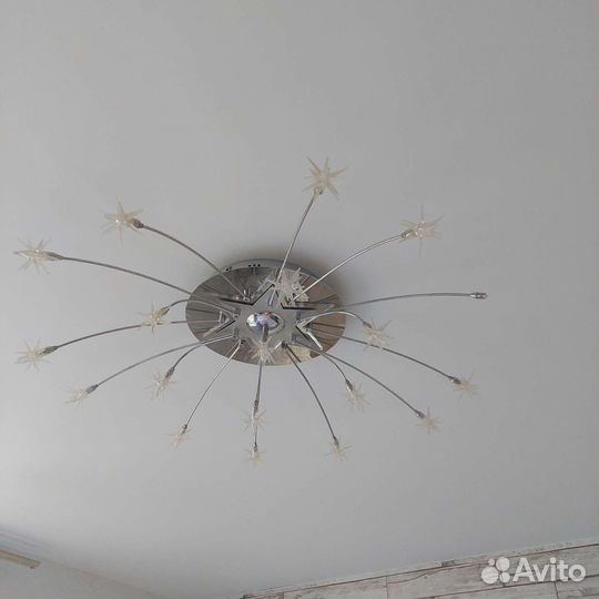 Люстра потолочная светодиодная бу