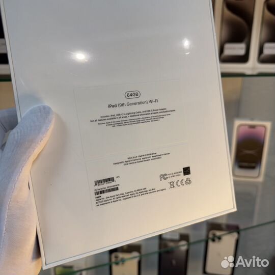Новый Apple iPad 9 2021 64GB Silver запечатанный
