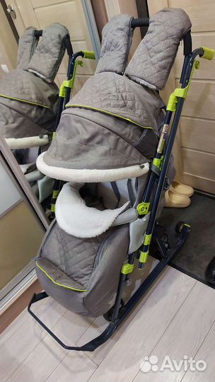 Санки коляска ника 7 3