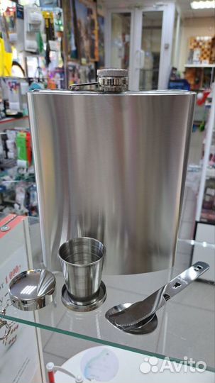 Подарочной набор фляга в чехле