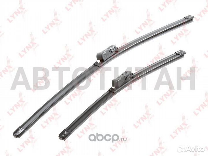 Комплект бескаркасных щеток стеклоочистителя 600мм