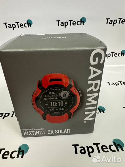 Garmin Instinct 2X Solar Red 010-02805-01