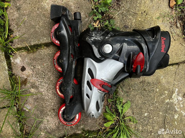 Ролики детские раздвижные 35-38р