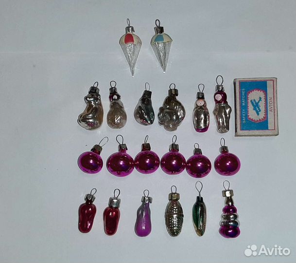 Елочные игрушки СССР