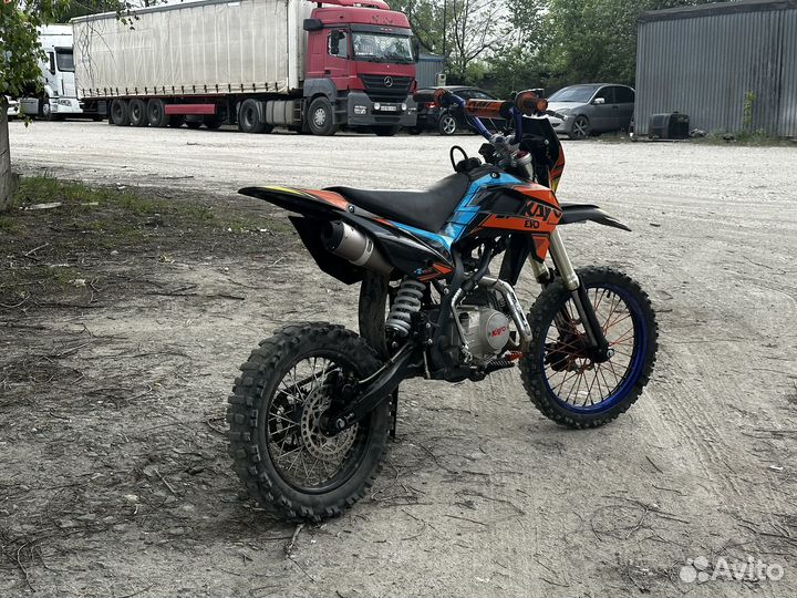 Питбайк kayo Evolution 125 в отличном состоянии