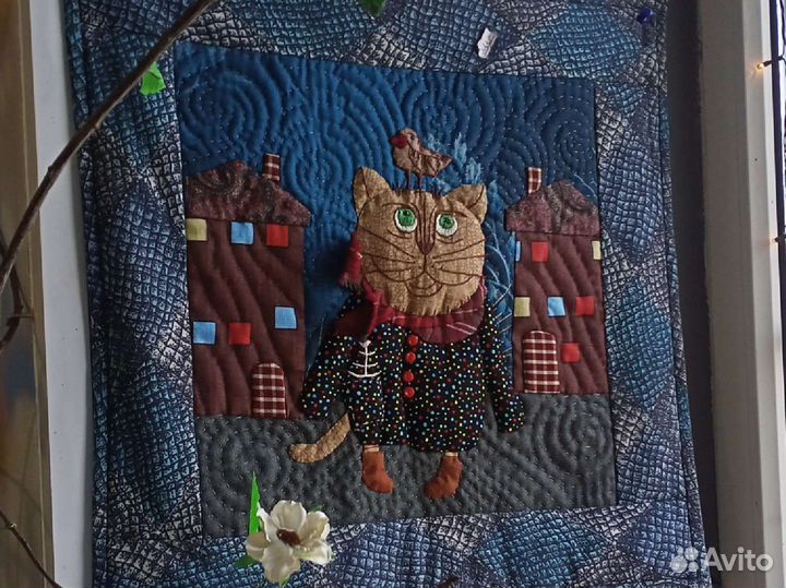 Лоскутное шитье наволочки