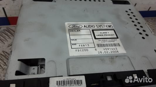 Магнитола ford galaxy 3 (HDN21I401)