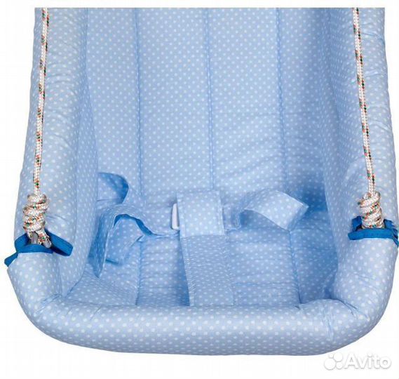 Качели гамак Фея Комфорт голубой