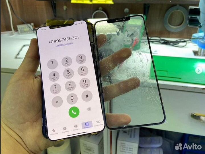 Ремонт телефонов / Замена стекла на iPhone/Samsung