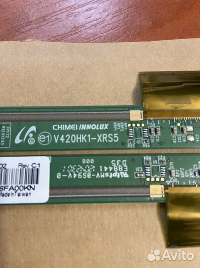 LG 42LS345T планки матрицы с драйверами