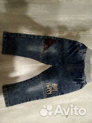 Костюм детский, джинсовый