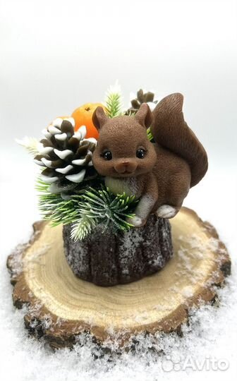 Новогодний подарочный букет Мыло ручной работы