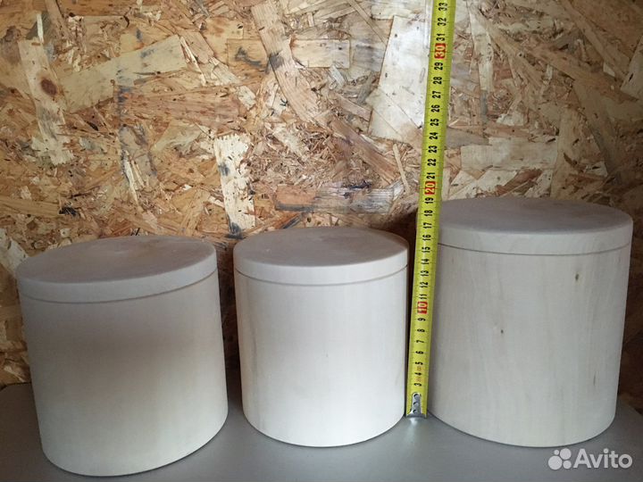 Шкатулки деревянные