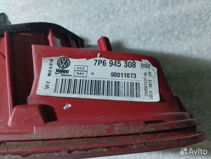 Фонарь зад правый VW Touareg NF 7P6945308