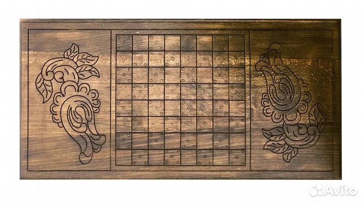 Нарды резные 