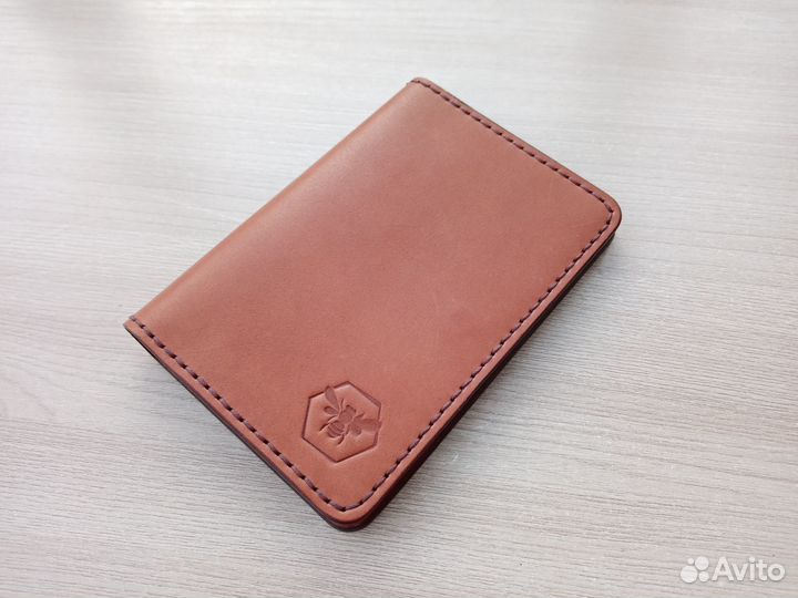 Портмоне бумажник для документов ручная работа