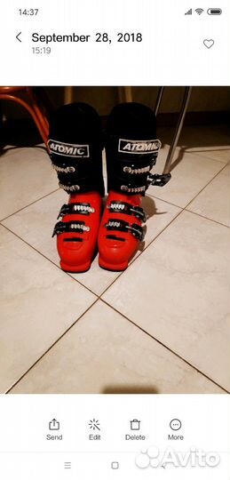 Горнолыжные ботинки