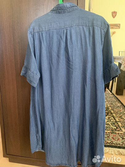 Джинсовое Платье- Рубашка Esmara