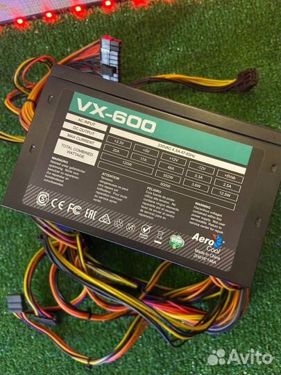 Блок питания AeroCool VX-600