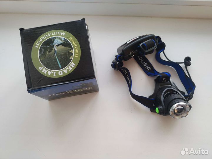 Налобный фонарь 18650