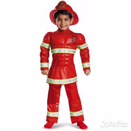 Костюм Пожарного, 4-6 лет