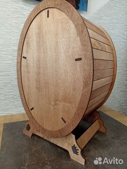 Держатель Для Бутылок Мини Бар Бочка