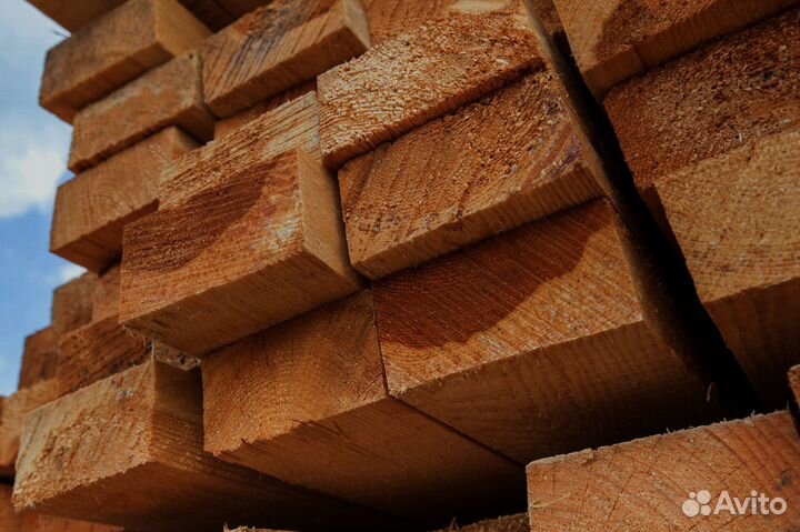 Брус из сосны для качественного строительства