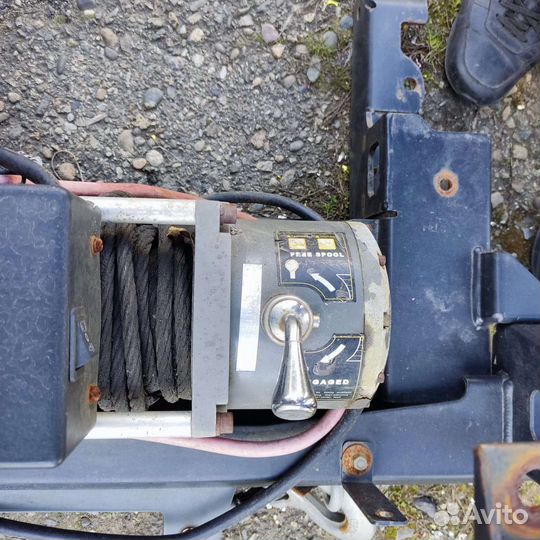 Бампер риф на УАЗ с лебедкой