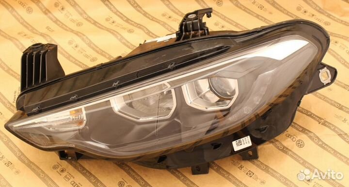 Фара левая fiat tipo 2 II линза + LED