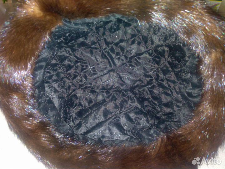 Шапка норковая женская